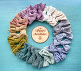 XL Textured Solid Bows