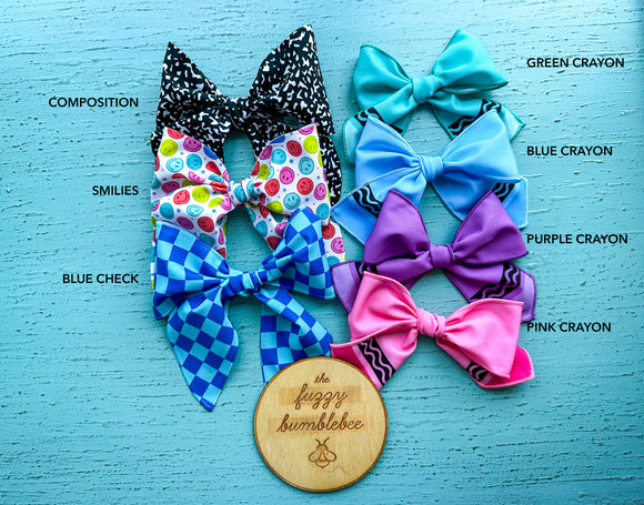 2023 Back To School Whimsy Bows