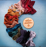 Fall Velvet Bows
