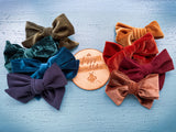 Fall Velvet XL Bows