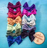 Fall Solid Bows