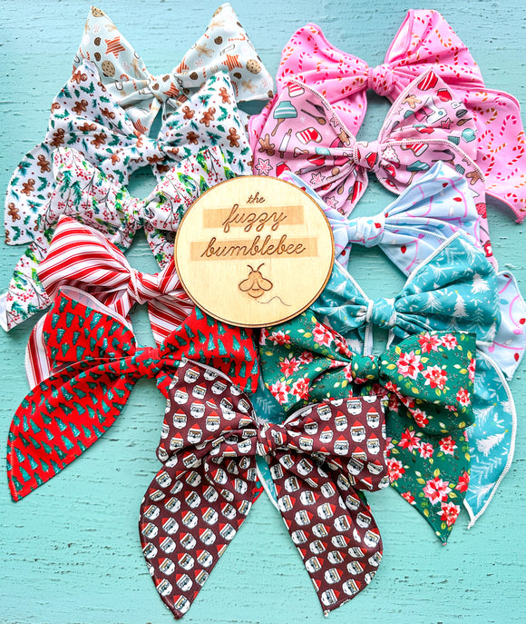 Holly Jolly Whimsy Bows