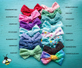Dot & Stripe Piggie Bows