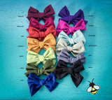 Fall Solid Bows