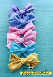Spring Solid Hair tie knots