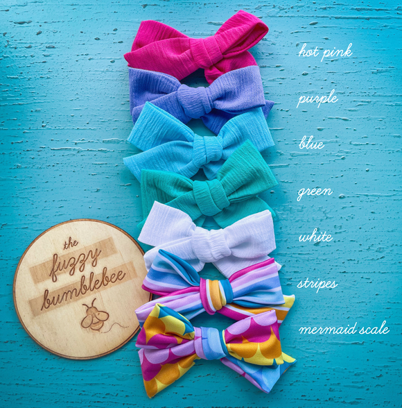 Mermaid Magic Bows