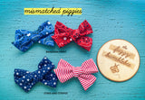 Patriotic Mismatched Piggies